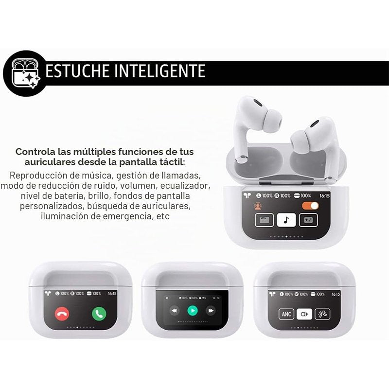 Auriculares Inalámbricos Bigben Force Play Touch Bluetooth