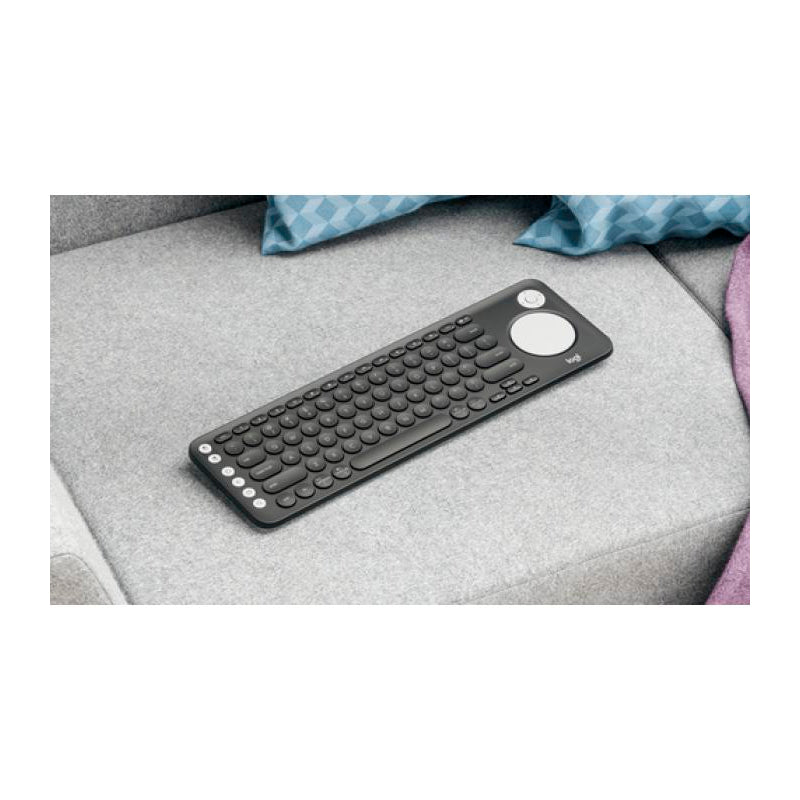 Teclado Logitech K600 Smart TV multi-device wireless para Smart TV, PC Usado