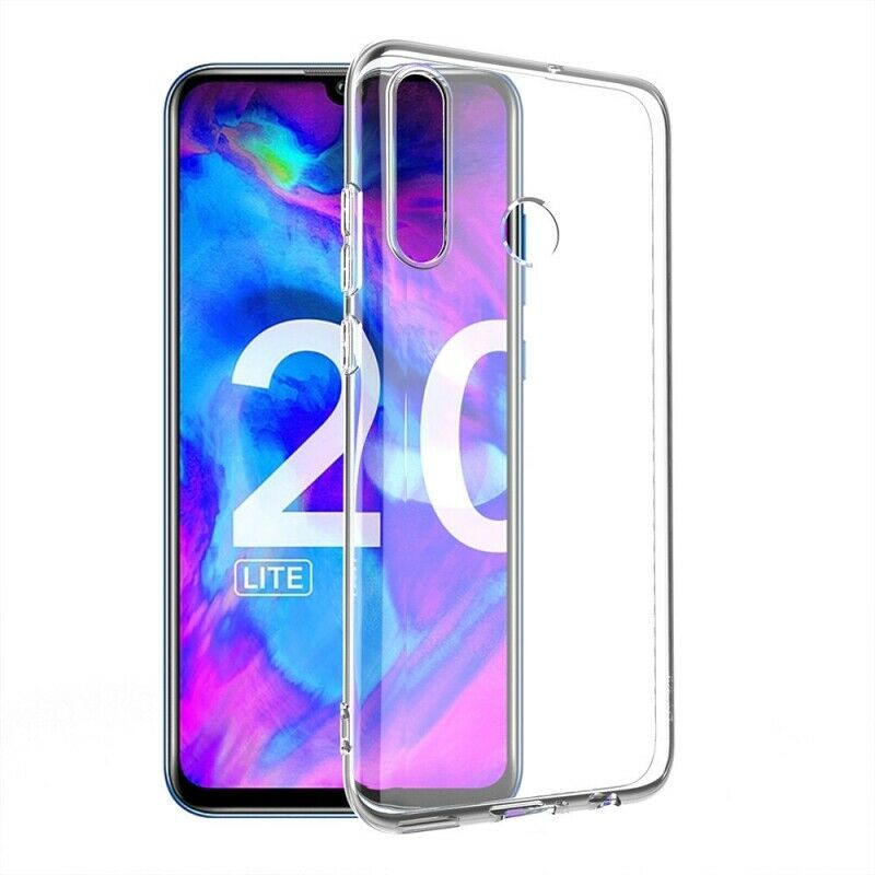 Pack Muvit Honor 20 Lite funda Cristal Soft transparente + protector de pantalla