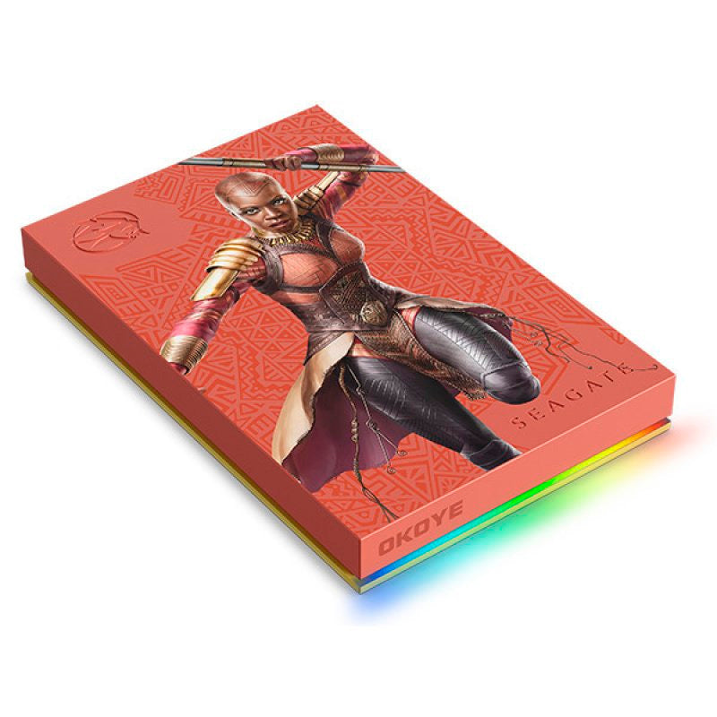 Disco duro externo Seagate Firecuda Marvel Okoye Special Edition 2TB USB 3.2