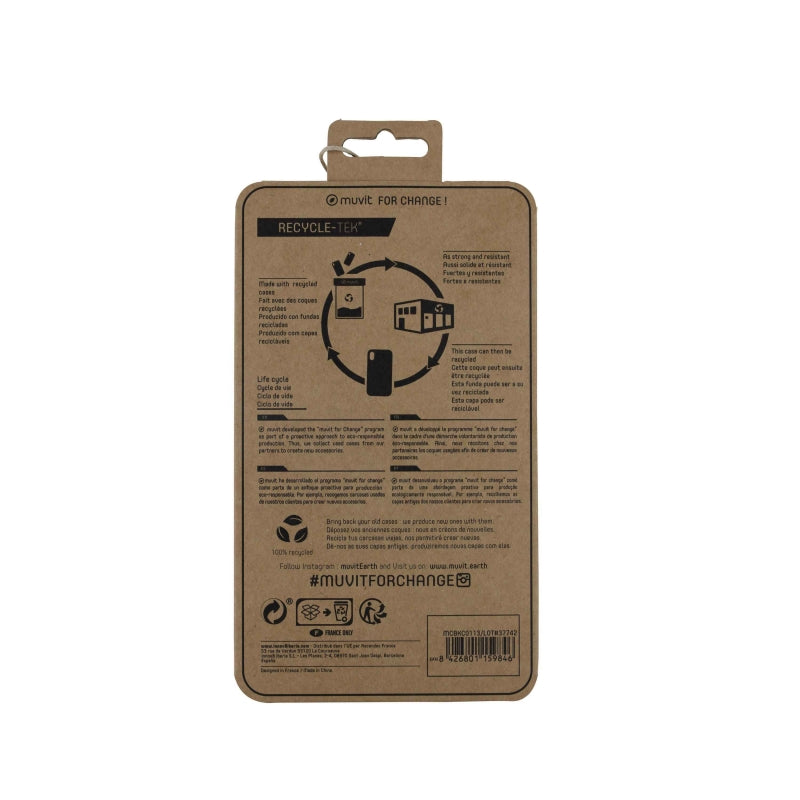 Funda Muvit for change para Samsung Galaxy A51 recycletek transparente