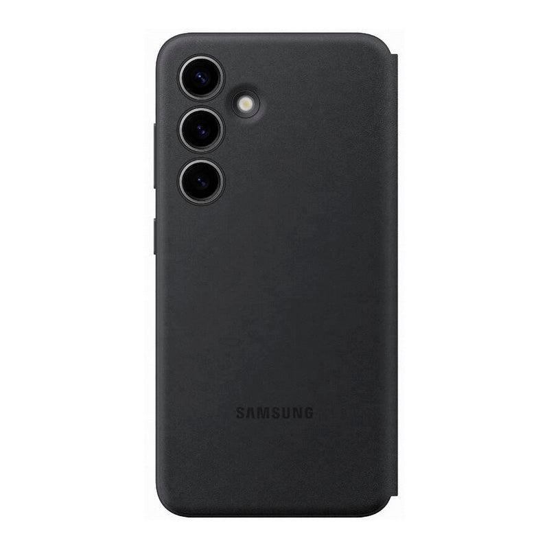 Funda original Samsung S View Cover para Samsung Galaxy S24 color negro