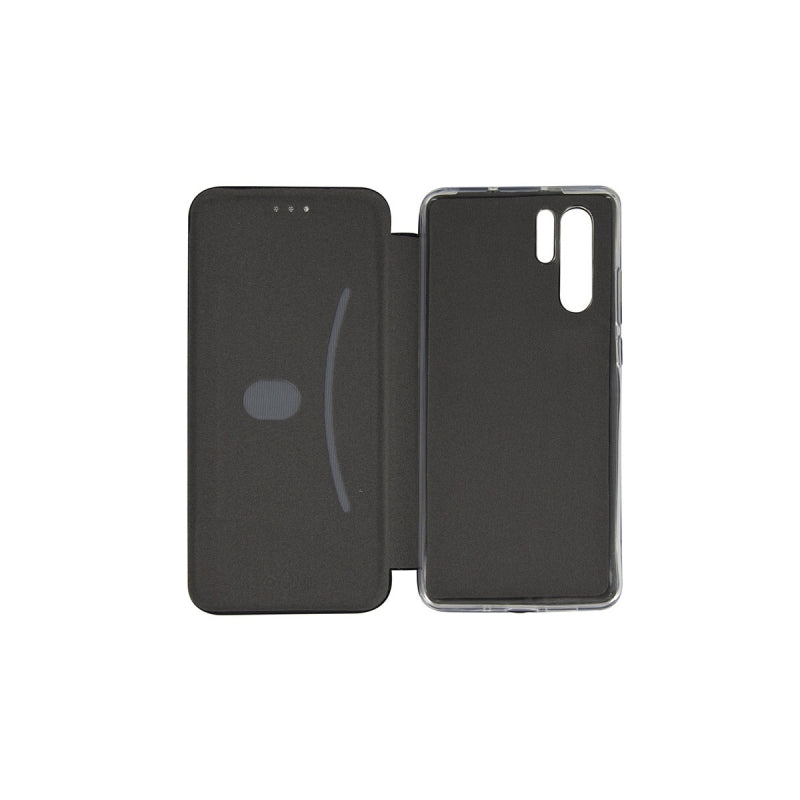 Funda Muvit Folio para Huawei P30 Pro función soporte + tarjetero negra