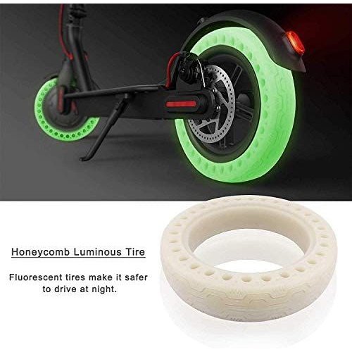 Rueda Maciza patinete de 8,5″ Urban Scout Dibujo nido abeja Fluorescente Verde