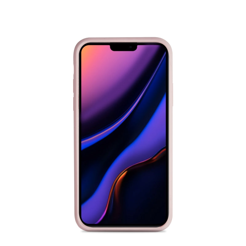 Funda Puro silicona con microfibra para Apple iPhone 11 Pro rosa