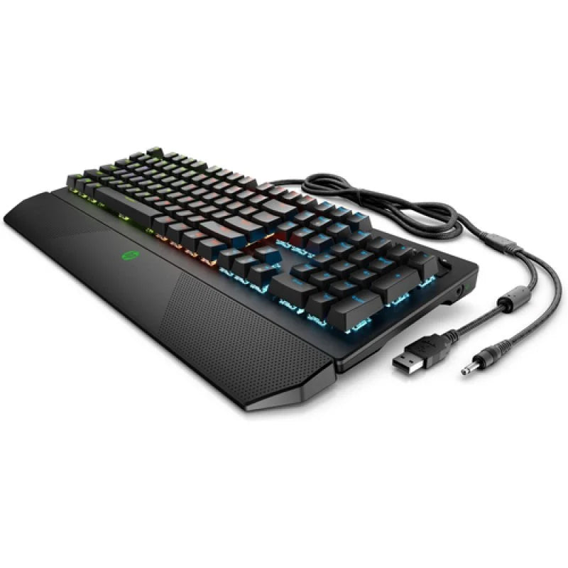Teclado Gaming HP Pavilion 800 Mecánico RGB en español (ñ) Usado *Sin emb.orig.*