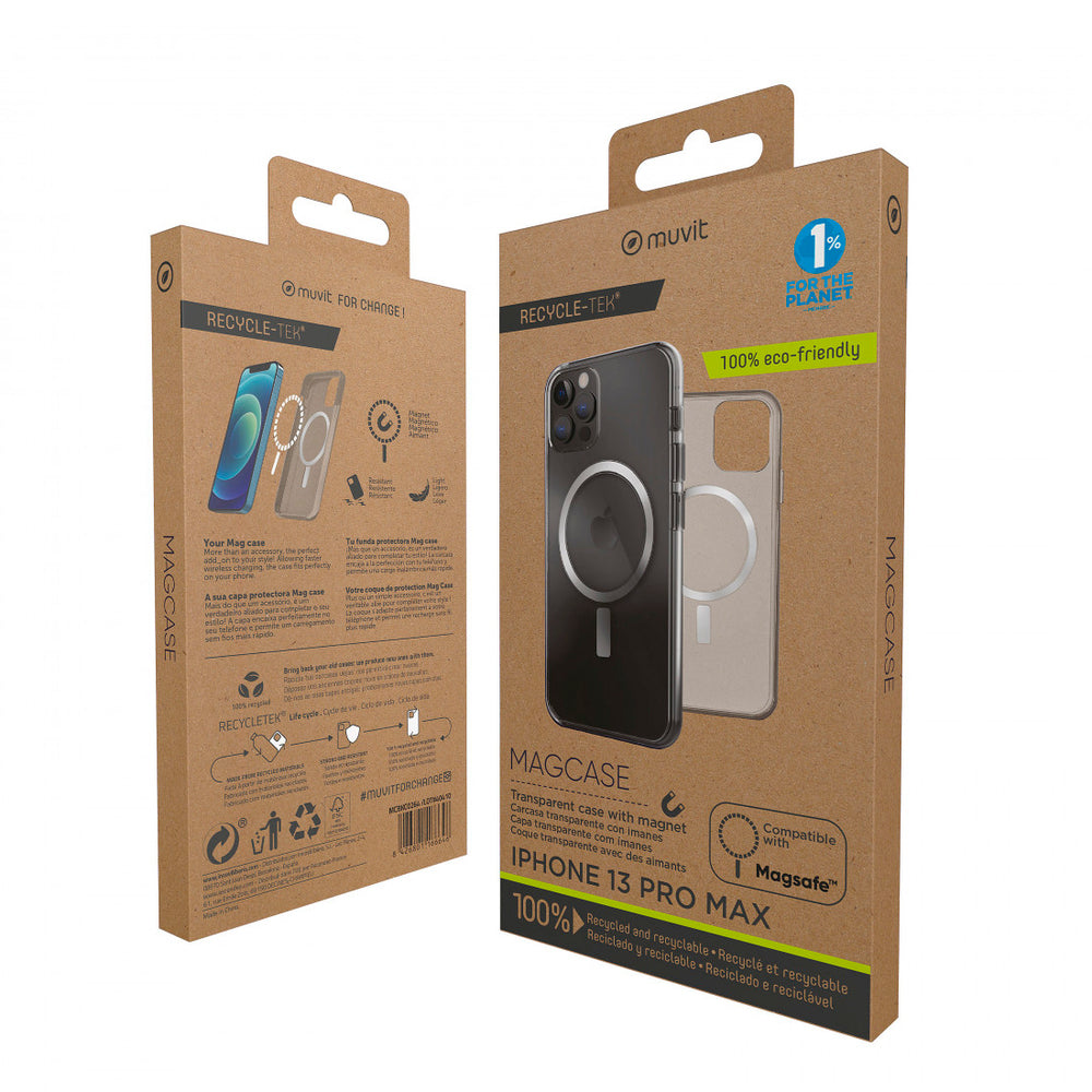 Funda Muvit for Change recycletek Magsafe compatible Apple iPhone 13 Pro Max