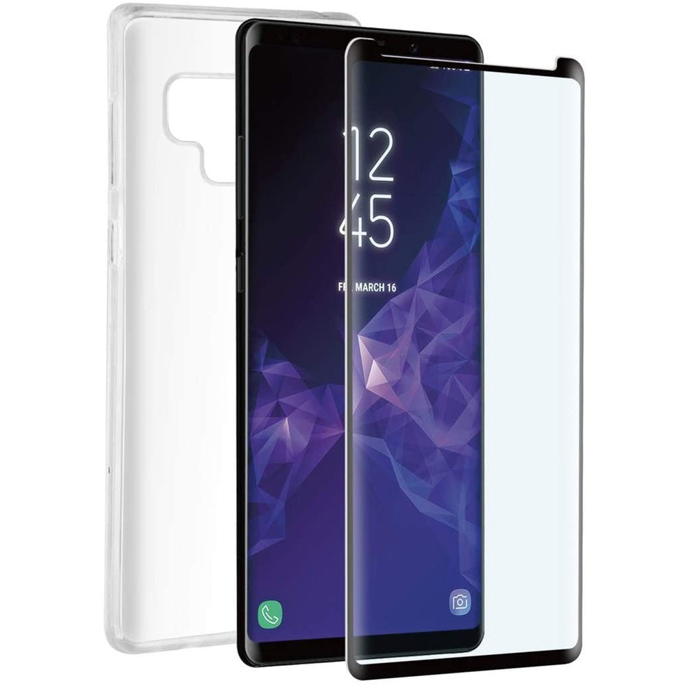 Pack Muvit Samsung Galaxy Note 9 Cristal Soft transparente+protector pantalla.