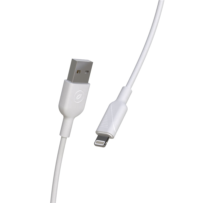 Cable Muvit for change USB a Apple MFI 2,4A 3m blanco (NUEVO)