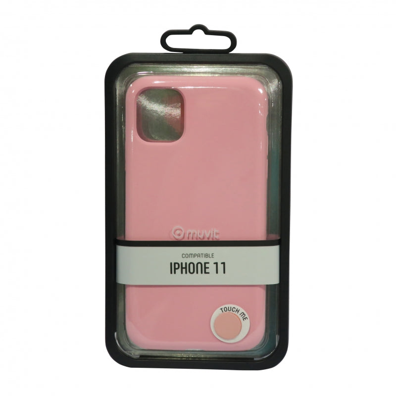 Carcasa muvit para Apple iPhone 11 Liquid Edition rose pink.