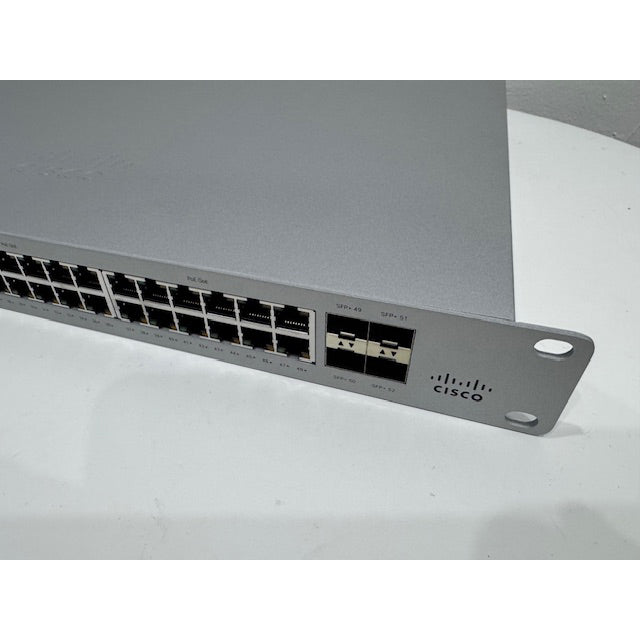 Switch de red Ethernet Meraki MS125-48LP-HW 48 Puertos PoE **Golpe trasero**