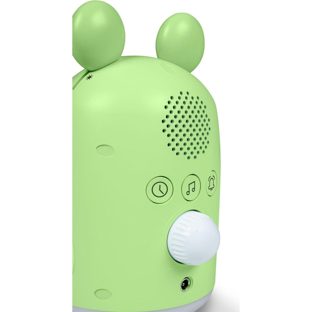 Reloj Despertador y luz nocturna Big Ben RKIDSFROG verde Usado