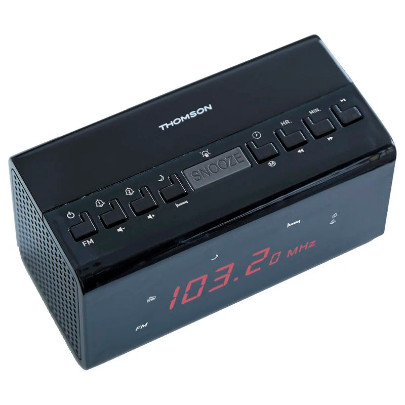 Radio Despertador Digital FM Thomson CR50 Usada