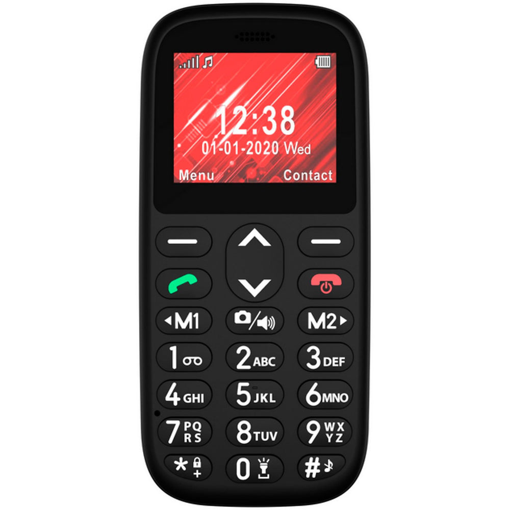 Teléfono Móvil Telefunken Libre S410 2G 1.77″ Negro Usado