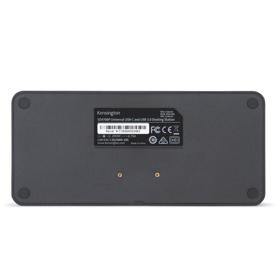 Docking Station Kensington Universal SD4700P USB 3.0 USB-C K38240 Usado *Sin emb