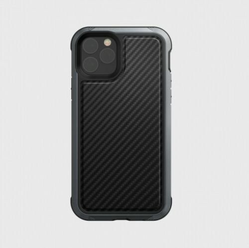 Funda Xdoria Defense Lux Carbono Apple iPhone 11 Pro negra (NUEVA)