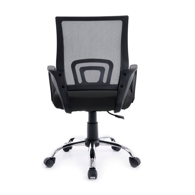 Silla Oficina Equip Respaldo Malla Negro