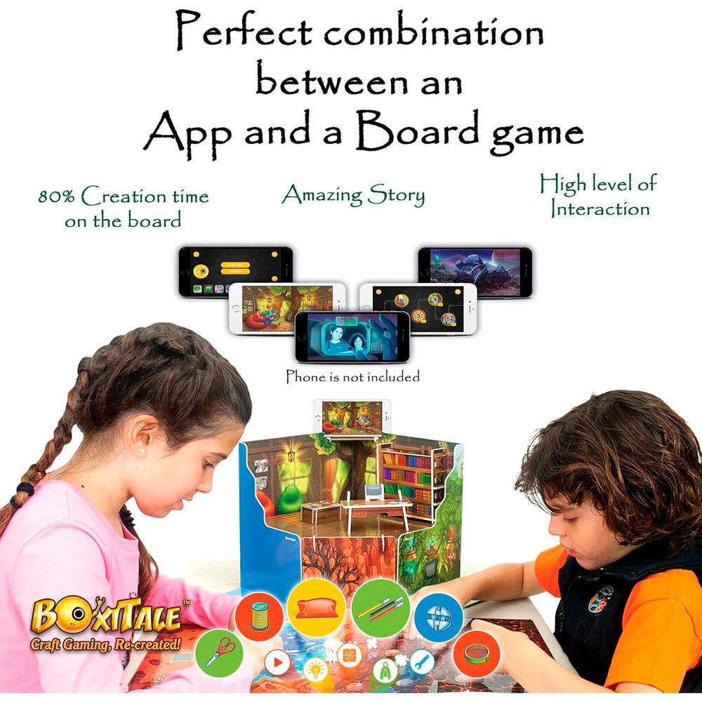 Juego de mesa interactivo Boxitale:Caballeros de la Naturaleza Castellano/Inglés