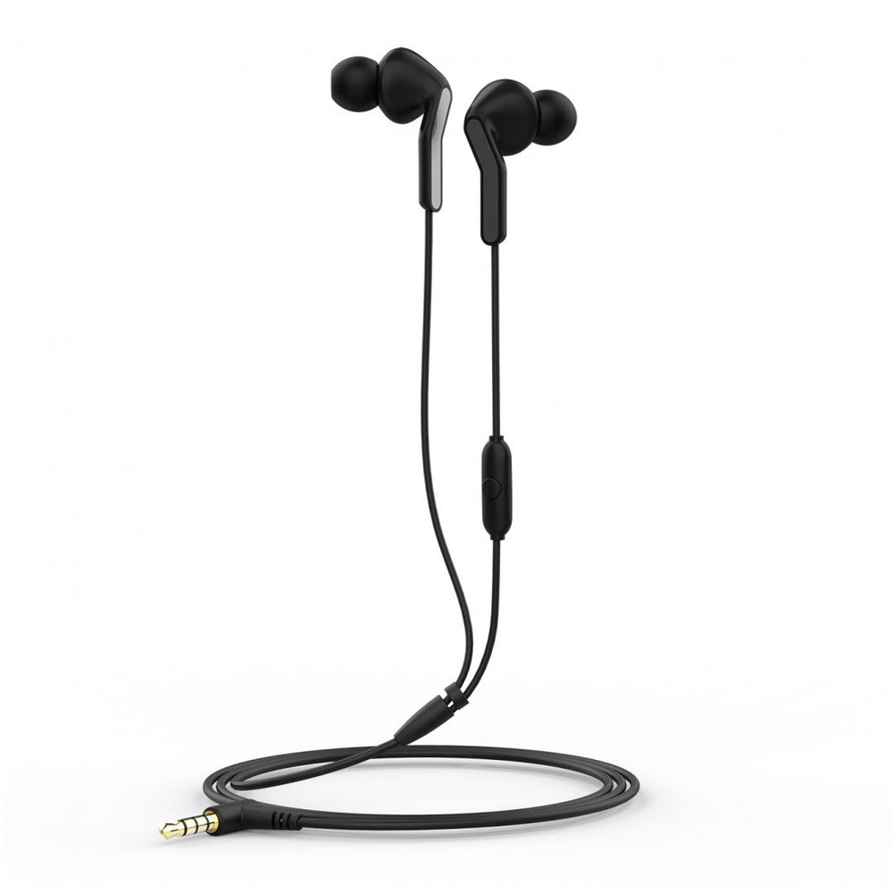 Auriculares estéreo Muvit for Change E57 3.5mm Negro
