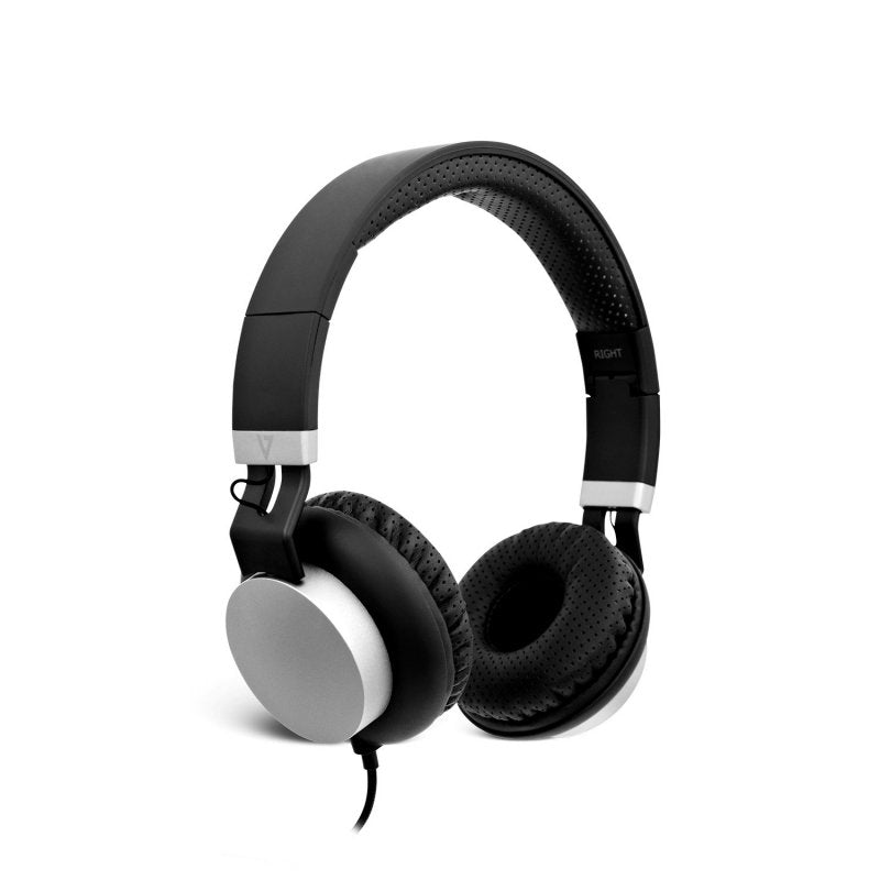 Auriculares con Micrófono V7 HA601-3EP Negro/Plata (NUEVO)