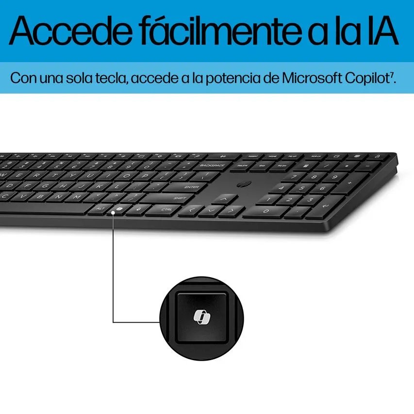 Combo HP 655 Conjunto de teclado y ratón inalámbricos en español
