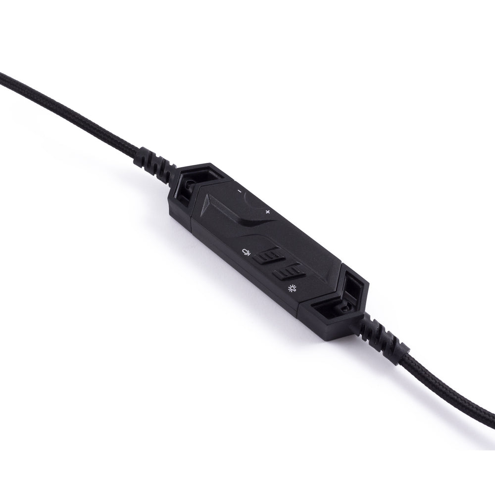 Auriculares CoolBox DeepChroma DG-AUR-02PRO con micrófono e iluminación RGB