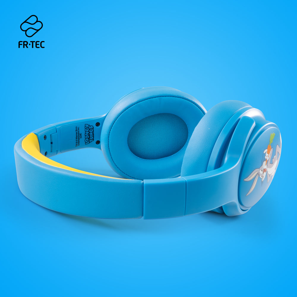 Auriculares FR-TEC Wireless Looney Tunes para niños Azules