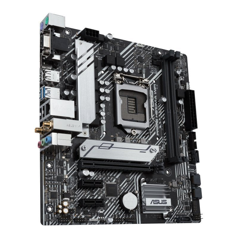 Placa Base Asus PRIME H510M-A WIFI Usada **Falla el primer banco de memoria**