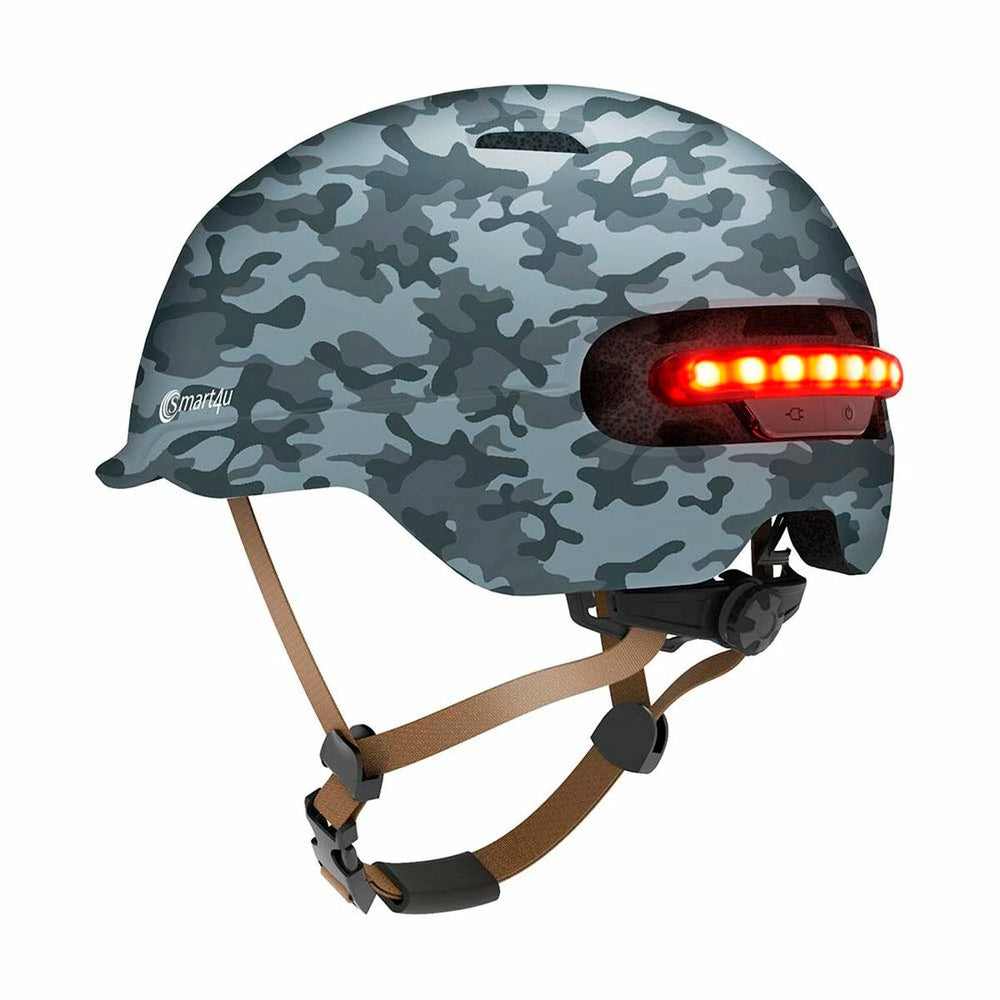Casco para viajeros urbanos Smart4U SH50U color camuflaje – Talla L (NUEVO)