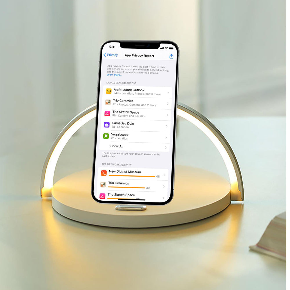 Cargador Inalámbrico Celly WLLIGHTCIRCLE Lámpara LED 15W