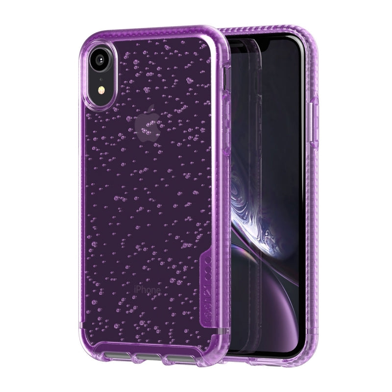 Funda Tech21 Pure Soda para Apple iPhone XR lila (NUEVA)
