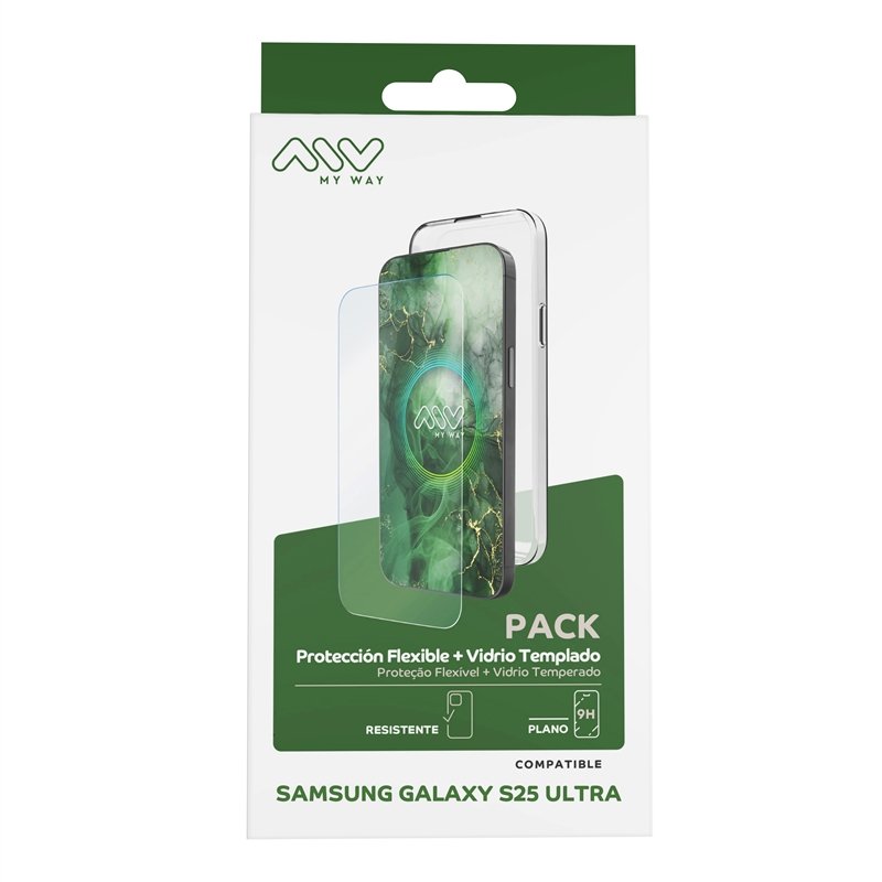 Funda Myway compatible para Samsung Galaxy A25 Ultra + protector pantalla vidrio