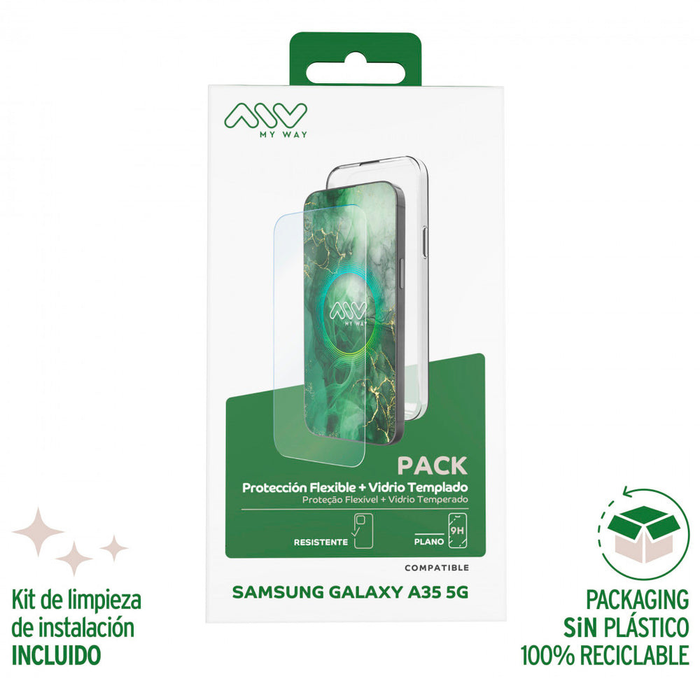 Funda Myway compatible para Samsung Galaxy A25 5G + protector pantalla vidrio
