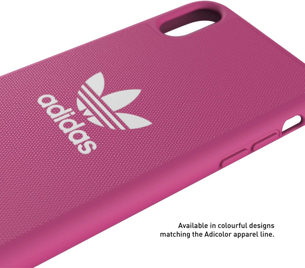 Carcasa Adidas Adicolor Apple Iphone XR Rosa (NUEVA).