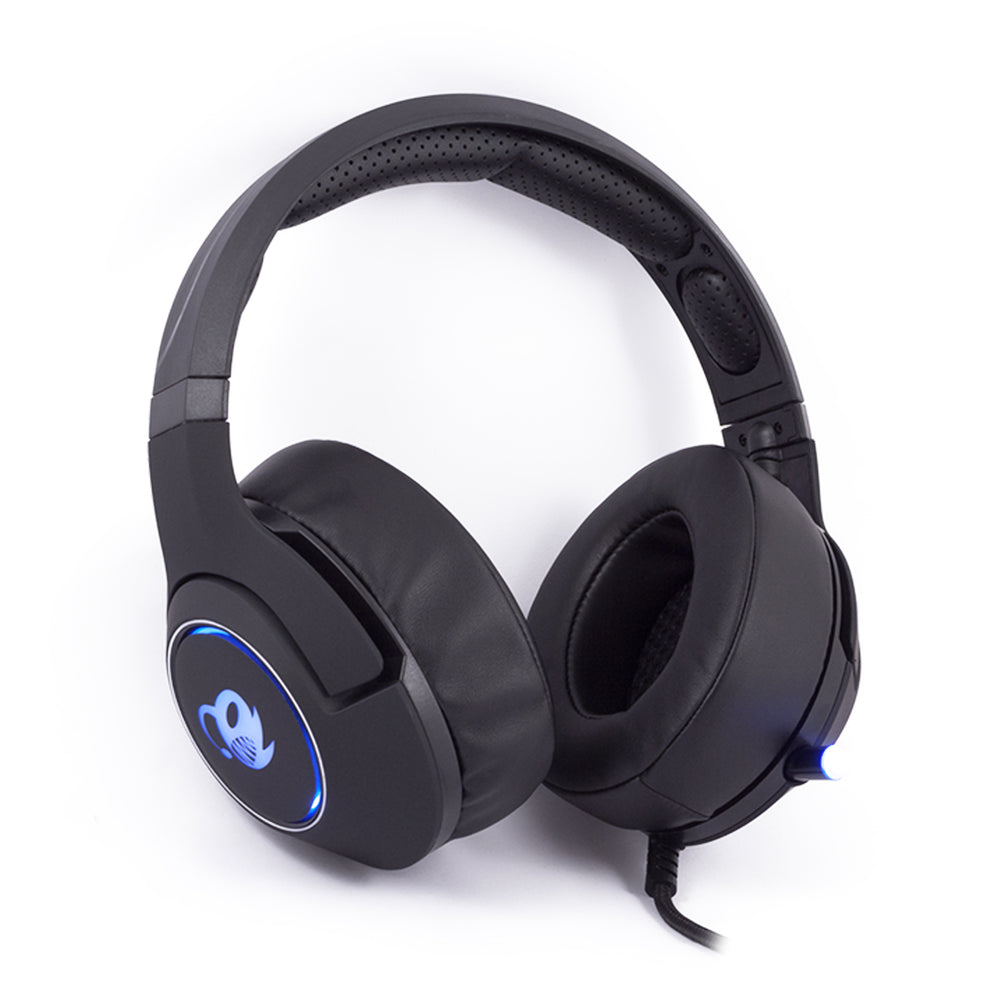 Auriculares CoolBox DeepChroma DG-AUR-02PRO con micrófono e iluminación RGB