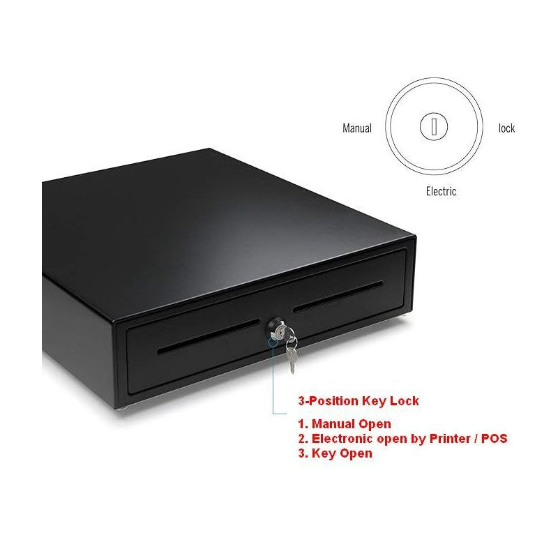Cajón portamonedas para sistema de punto de venta (POS) Equip 351010