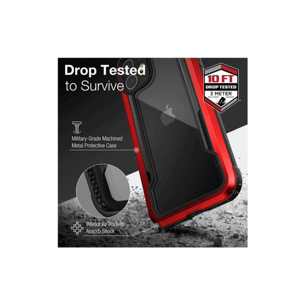 Funda Raptic Shield para Apple Iphone 12 Mini Roja