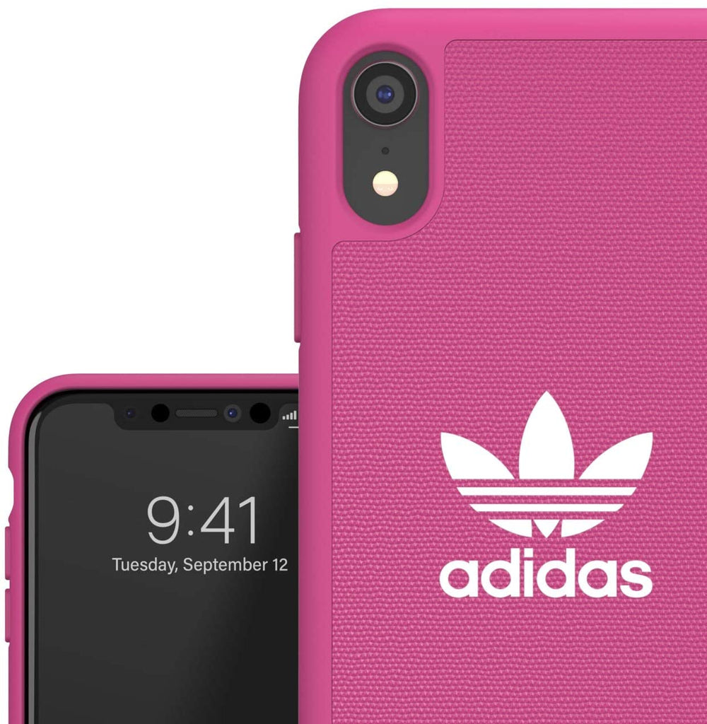 Carcasa Adidas Adicolor Apple Iphone XR Rosa (NUEVA).