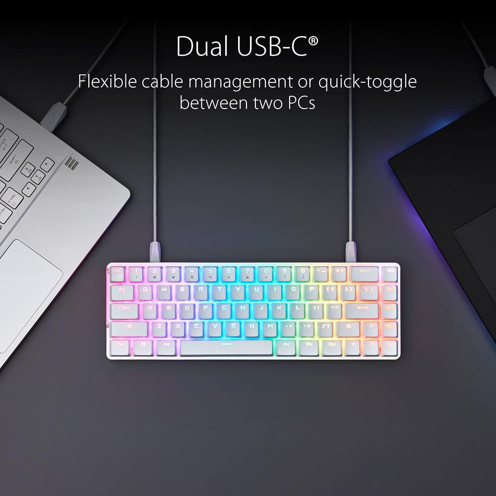 Teclado Mecánico Gaming ASUS ROG Falchion Ace RGB USB ROG NX Español *Sin tapa*