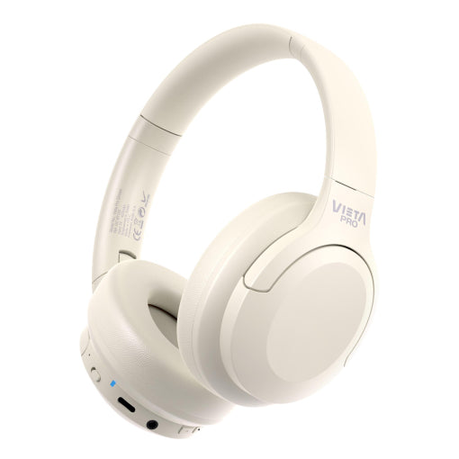 Vieta Pro Stream Blanco — Auriculares Bluetooth de diadema con micrófono