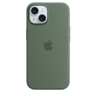 Funda Original iPhone 15 Ciprés (Verde) — Funda de silicona con MagSafe
