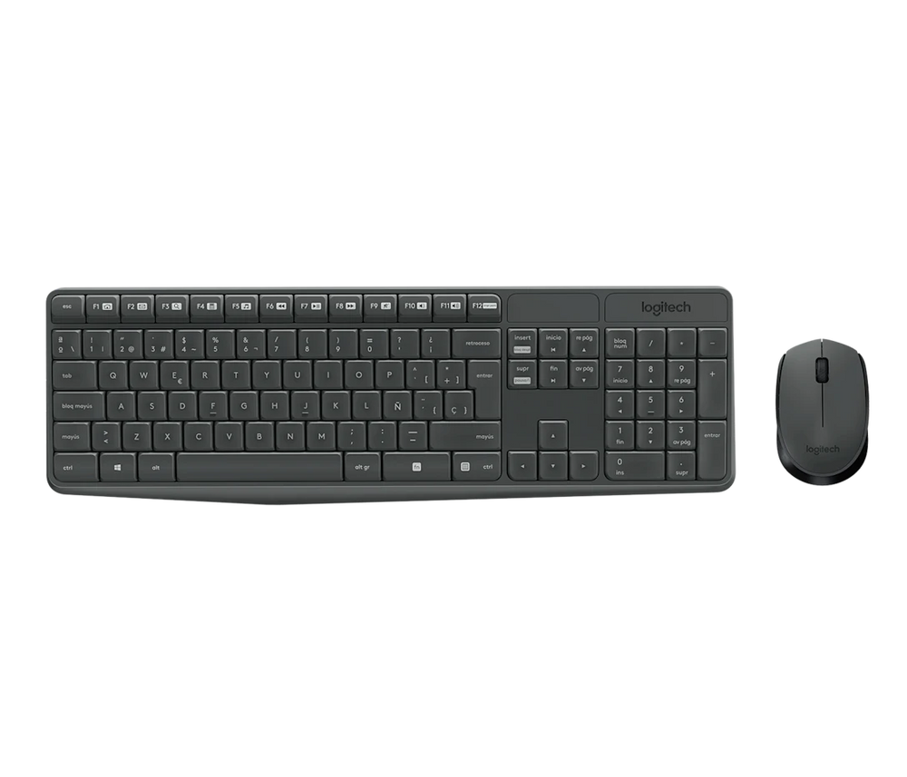 Logitech MK235 Negro — Combo teclado y ratón inalámbrico