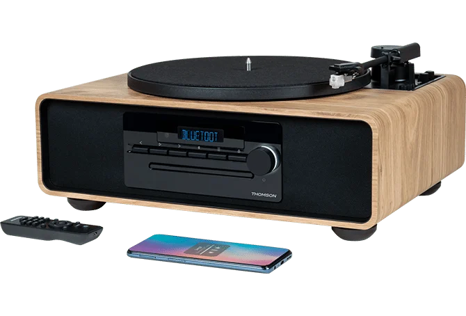 Thomson MIC300TT, conexión Bluetooth con smartphone y mando a distancia incluido