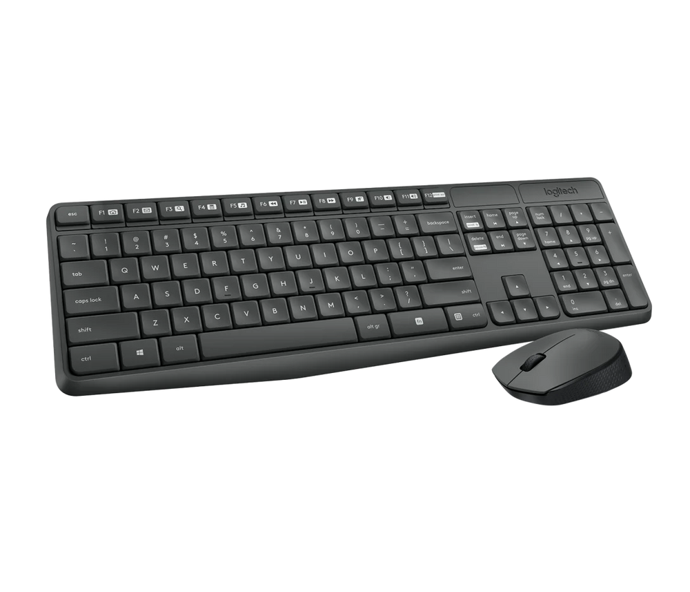 Logitech MK235 Negro — Combo teclado y ratón inalámbrico