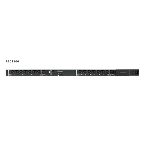 ATEN PE6216G PDU de 16 puertos y 16A/20A con conmutación por puerto