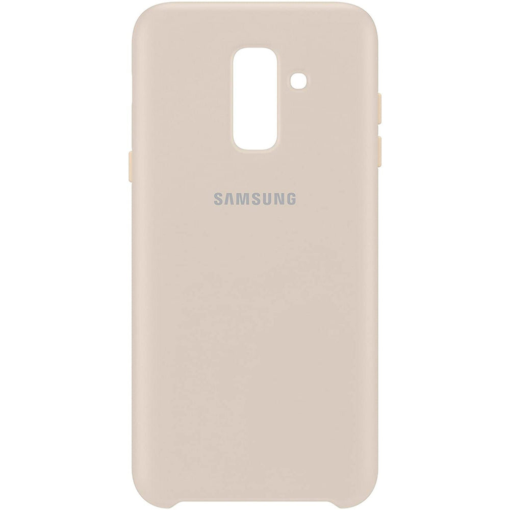 Funda original Samsung Dual Layer para Galaxy A6+ color oro