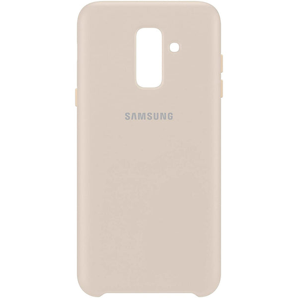 Funda original Samsung Dual Layer para Galaxy A6+ color oro