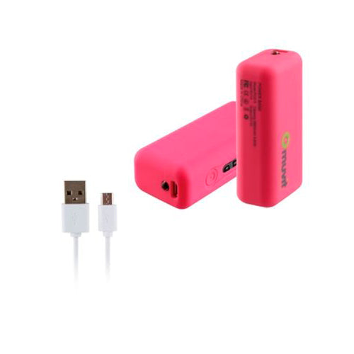 Power Bank Muvit 2600 mAh Rosa MUCHP0050
