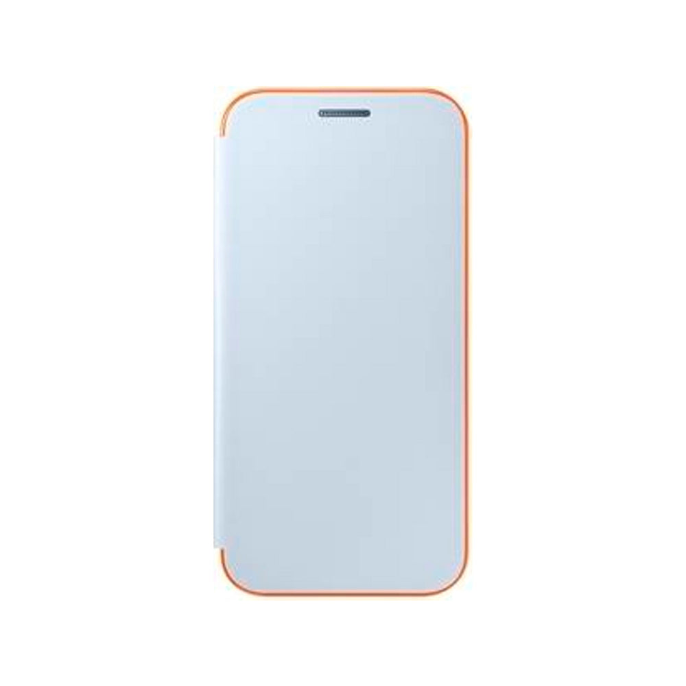 Funda original Samsung Neon Flip Cover para Samsung Galaxy A3 (2017) color azul