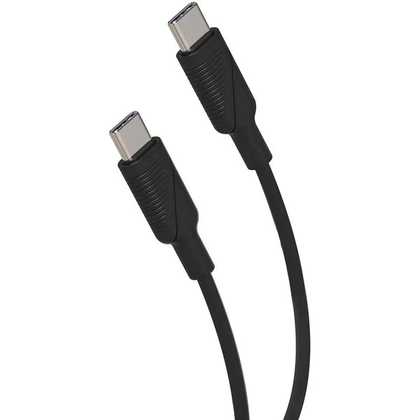 Cable Muvit for Change Tipo C a Tipo C 3A/60W 1,2m negro